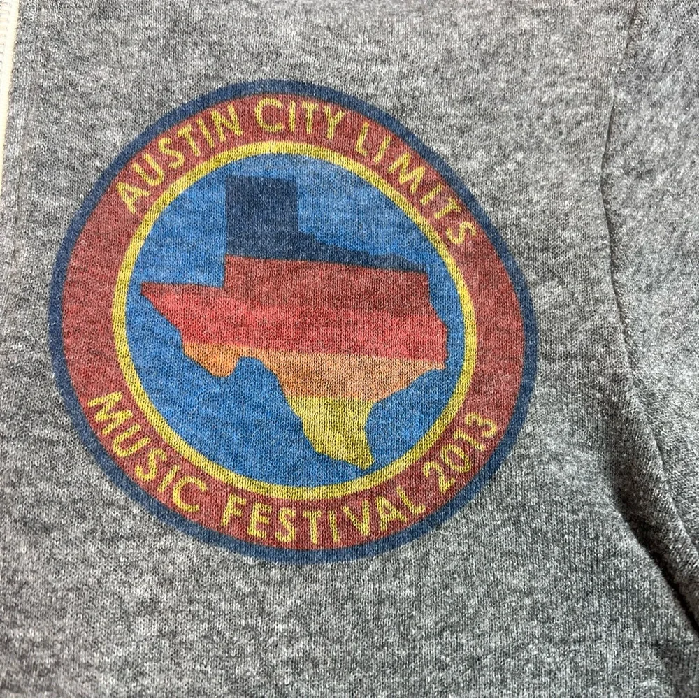 Aviator Nation Vintage 2013 Austin City Limits Zip Hoodie Jacket Size Small - Picture 3 of 11